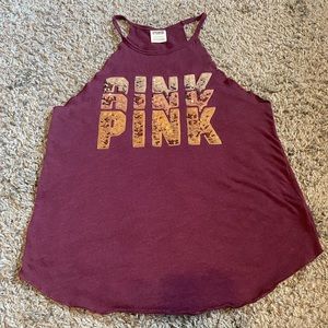 VS PINK halter tank top